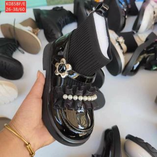 Giày boots trẻ em chất da bóng đẹp K084