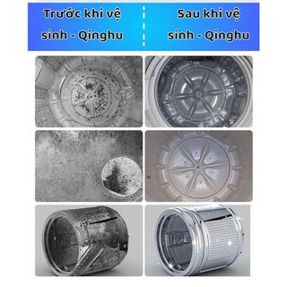 Nước tẩy lồng máy giặt SHUWANJIA dùng cho máy giặt cửa trên và cửa dưới , tẩy sạch loại bỏ nấm mốc trong lồng giặt