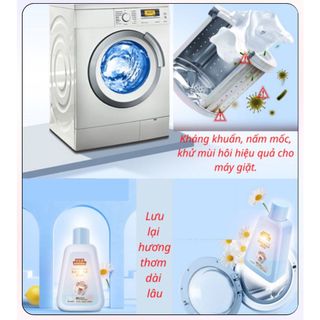 Nước tẩy lồng máy giặt SHUWANJIA dùng cho máy giặt cửa trên và cửa dưới , tẩy sạch loại bỏ nấm mốc trong lồng giặt