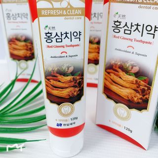Kem đánh răng Hàn Quốc vị Keo Ong, Hắc Sâm, Nhân Sâm chính hãng REFRESH & CLEAN (ĐỘC QUYỀN) - NKB
