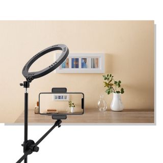 Bộ đỡ điện thoại quay Topshot D39 - Gậy livestream kiêm chân quay video chụp ảnh 360 độ - Chính Hãng HD Design