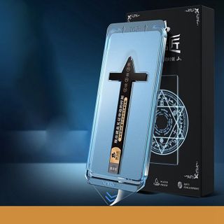 Kính Cường Lực Tự Dán Tự Hút Bụi Cho IP - Có Khung Tự Dán - Có Màng Bảo Vệ Loa - Chính Hãng HD Design
