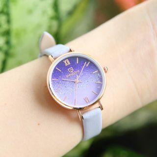 Đồng Hồ Nữ Pagini PA2218 mặt tròn phủ đá thạch anh sang trọng chống nước