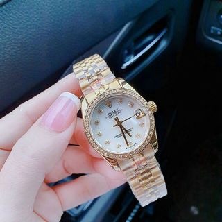ĐỒNG HỒ ROLLEX NIỀN HỘT NỮ CAO CẤP HOT