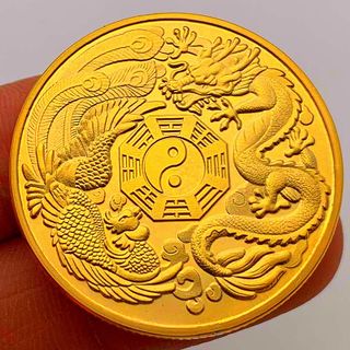 Xu Trưng Bày Hình Long Phụng Bát Quái Âm Dương