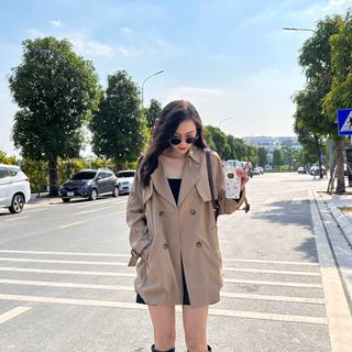ÁO KHOÁC MĂNGTO KIỂU DÁNG HÀN QUỐC