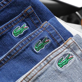 Quần short jean nam cao cấp, quần jean đùi nam , Chất jean co giản xịn sò dày dặn fom slim fit ngang gối ôm gọn, jean đã qua xử lý wash mền mịn size từ 55kg - 90kg