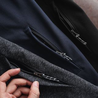 Áo khoác nam cao cấp, áo khoác dài tay nam , Chất liệu BC xịn thích hợp mọi thời tiết - logo phản quang trước và sau bắt mắt size từ 55kg - 85kg
