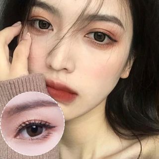Kẻ Bút Lông Kakashow Vàng Đính Đá, sỉ 36k/cây Màu Đen & Nâu