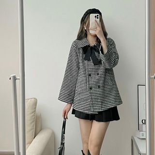 ÁO DẠ HAI LỚP THẮC NƠ