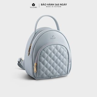 Balo nữ mini họa tiết trần chỉ hình thoi Yuumy Seasand YBA64 nhiều màu