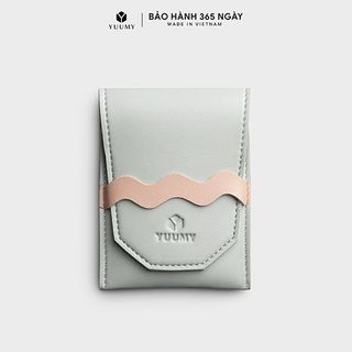 Ví da nữ mini nắp gập cách điệu YUUMY Seasand YV81 nhiều màu