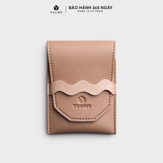 Ví da nữ mini nắp gập cách điệu YUUMY Seasand YV81 nhiều màu