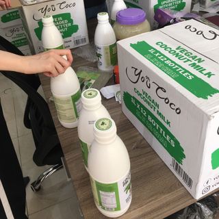 Nước cốt dừa tươi Youcoco chai 1l