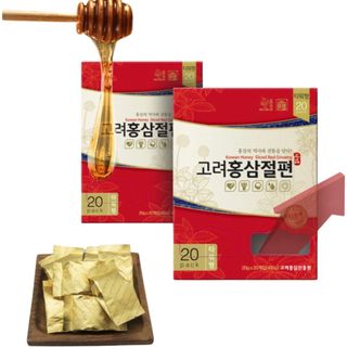 Hồng sâm lát tẩm mật ong Hàn Quốc 20 miếng (400g) giá sỉ