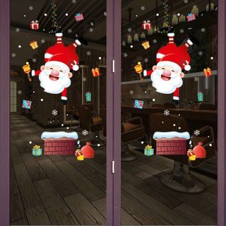 decal dán trang trí noel