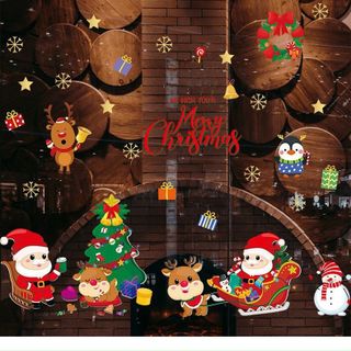 decal dán trang trí noel