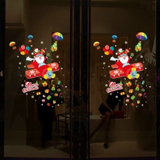 decal dán trang trí noel