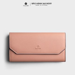 Ví dài nữ cầm tay nắp gập Yuumy Seasand YV76 nhiều màu