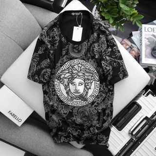 Áo thun cổ tròn nam cao cấp, áo thun cotton nam , Chất cotton 4c cao cấp xịn , đường may tỉ mỉ, hàng xịn size từ 55kg - 85kg