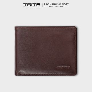 Ví da nam dáng ngang đơn giản Trita RVN002 nhiều màu