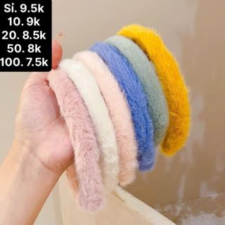 Cài tóc lông mịn headband Hàn Quốc giá sỉ