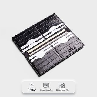 Ví da nữ gập đôi Yuumy YV80