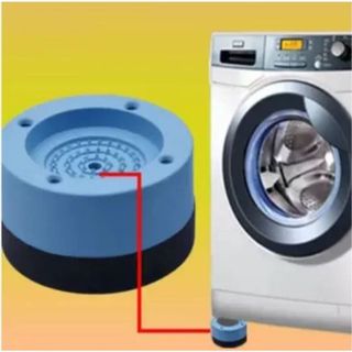 Bộ 4 đế kê máy giặt silicon chống rung, kê tủ lạnh, bàn, ghế...