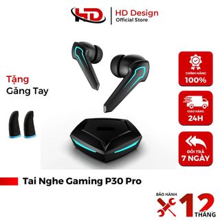 Tai Nghe Gaming Bluetooth 5.2 P30 Pro Tws - Có Mic, Độ Trễ Cực Thấp 0.045s, Pin Trâu giá sỉ