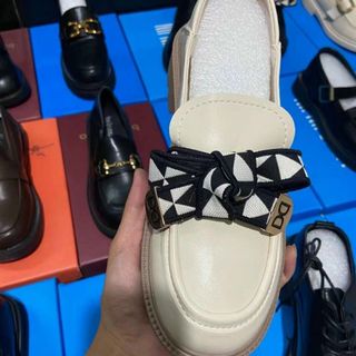 Giày lười nữ chất da mềm K104