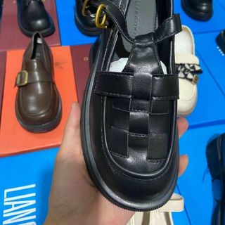 Giày lười nữ chất da mềm K104