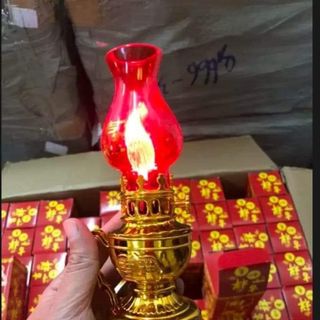 Đèn thờ vĩnh cửu,sử dụng pin, thiết kế cổ kính, hài hoà, cân đối, tăng phần trang nghiêm