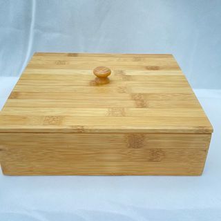 Hộp Đựng Mứt, Hộp Đựng Bánh Kẹo Tết, Hộp Quà Tết Bằng Gỗ Tre Tự Nhiên- BeSOL