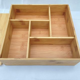 Hộp Đựng Mứt, Hộp Đựng Bánh Kẹo Tết, Hộp Quà Tết Bằng Gỗ Tre Tự Nhiên- BeSOL