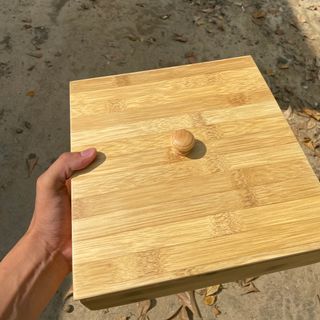 Hộp Đựng Mứt, Hộp Đựng Bánh Kẹo Tết, Hộp Quà Tết Bằng Gỗ Tre Tự Nhiên- BeSOL
