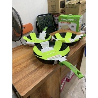 CHẢO ĐÁ ĐÁY TỪ KANGAROO KG 912M 28CM
