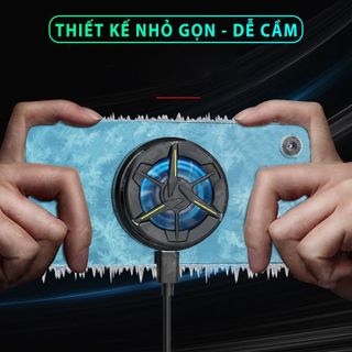 Quạt Tản Nhiệt Điện Thoại Cx01 Gaming - Chống Ồn - Làm Mát Nhanh
