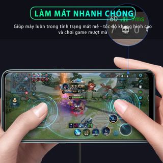 Quạt Tản Nhiệt Điện Thoại Cx01 Gaming - Chống Ồn - Làm Mát Nhanh