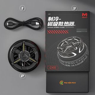 Quạt Tản Nhiệt Điện Thoại Cx01 Gaming - Chống Ồn - Làm Mát Nhanh
