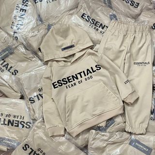 Set bộ nỉ da cá có mũ Essentials