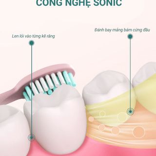 BÀN CHẢI ĐIỆN SONIC LIFE360 LE-BCD22B