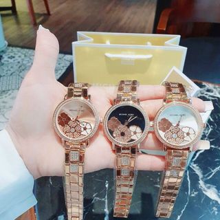 ĐỒNG HỒ MICHAEL KORS NỮ MẶT HOA XINH