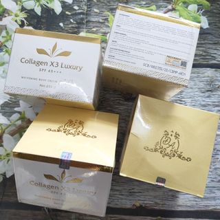 Collagen X3 Luxury White Body Cream Mix Saffron Cam kết Mỹ phẩm Đông Anh chính hãng