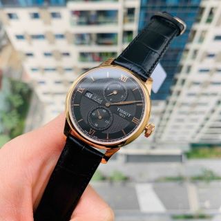 ĐỒNG HỒ TISSOT BLACK DA NAM CHÍNH HÃNG HOT