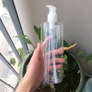 Chai nhựa 500ml cao cấp có vòi