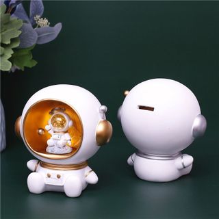 Đèn ngủ trang trí kèm ống heo tiết kiệm Phi Hành Gia
