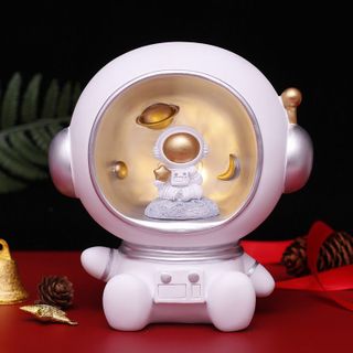 Đèn ngủ trang trí kèm ống heo tiết kiệm Phi Hành Gia