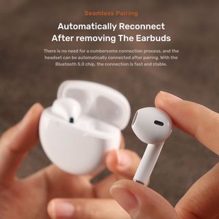 Tai Nghe Không Dây Bluetooth PRO 6 TWS, Tai Nghe Không Dây Nhét Tai - Có Míc - Cảm Biến - Pin Trâu - Định Vị - Đổi Tên