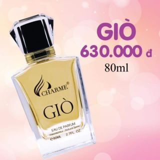 Nước hoa charme Giò