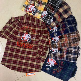 Áo Sơ Mi Nam Tay Dài EVISU BORNTORIDE